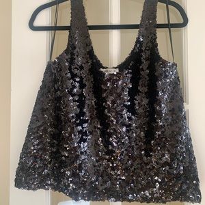 Zara Sequin Tank Top